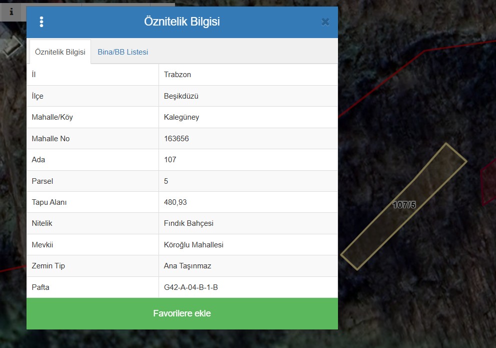 MABEL GAYRİMENKUL/BEŞİKDÜZÜ KALEGÜNEY MAH 3 PARSEL TEK FİYAT
